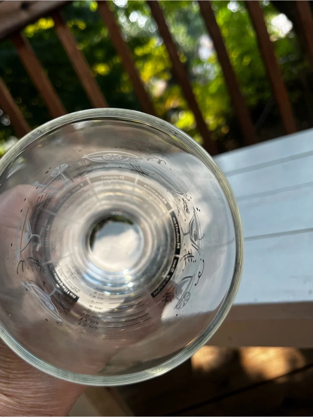 Cocktail Recipe Mixing Pint Glass Bartender Measurement Barware